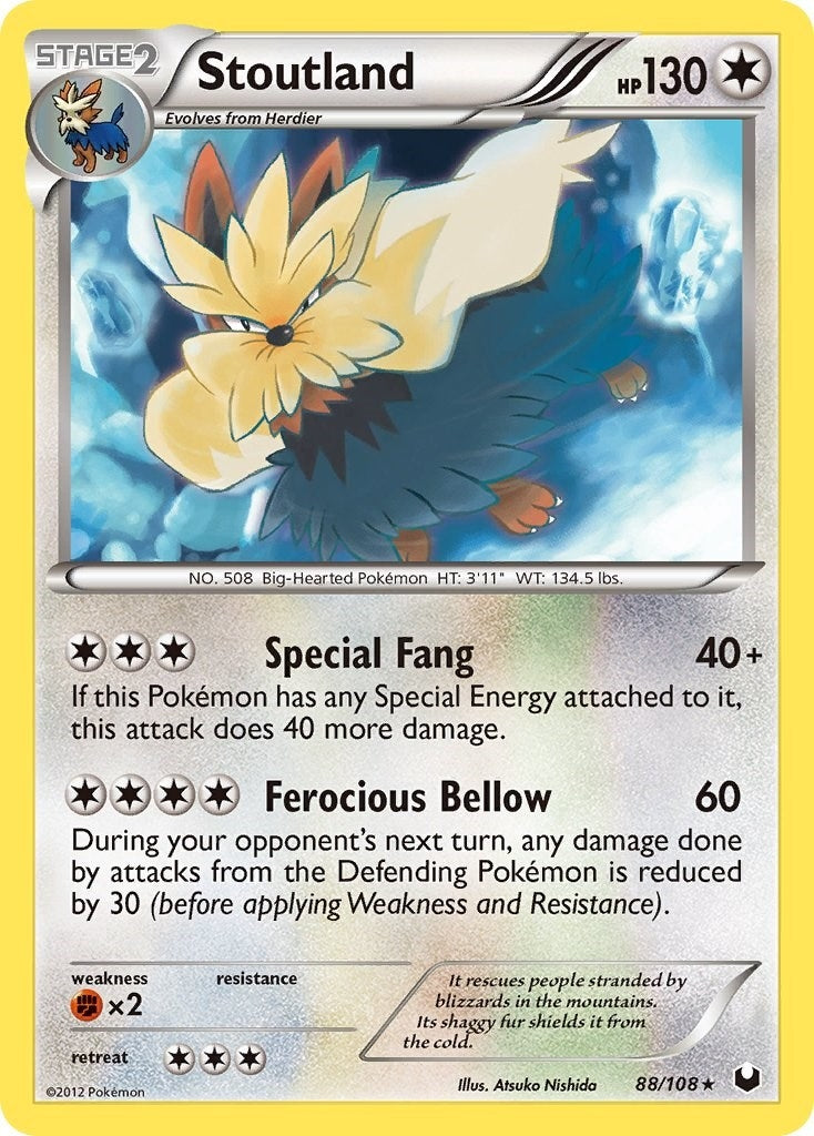 Stoutland (88/108) (DEX)