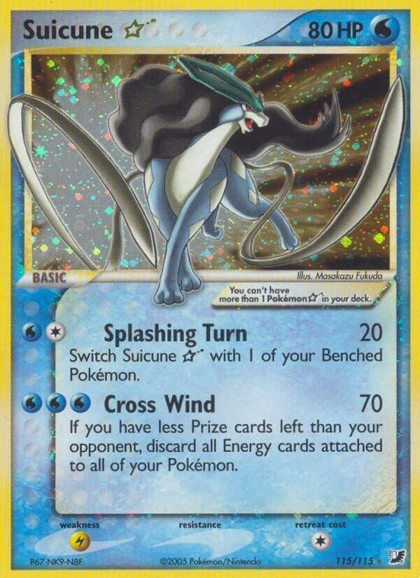 Suicune Star (115/115) (UF)