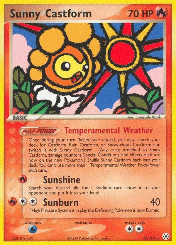 Sunny Castform (26/101) (HL)