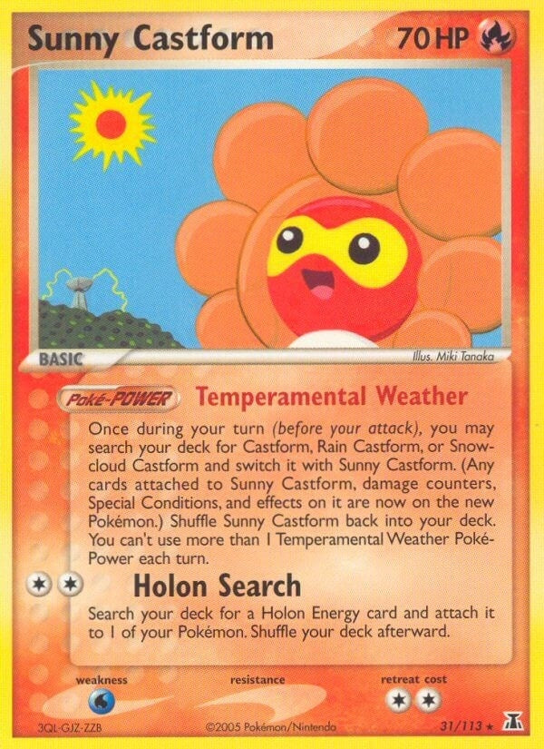 Sunny Castform (31/113) (DS)