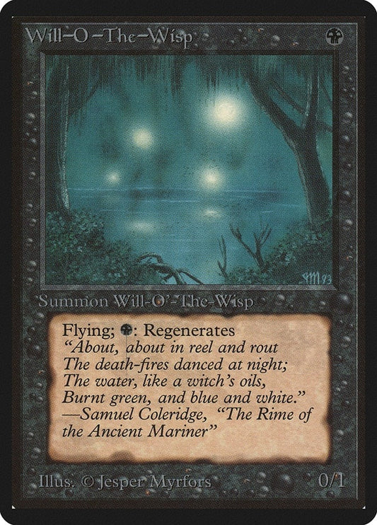 Image for Will-o'-the-Wisp (LEB) - Magic: The Gathering