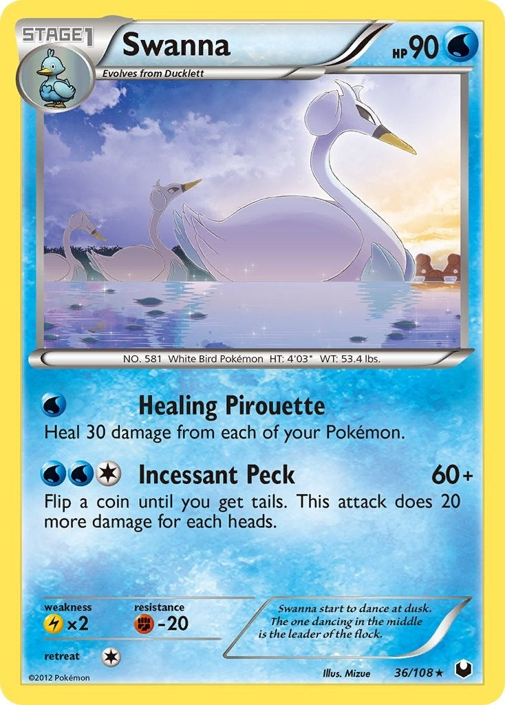 Swanna (36/108) (DEX)