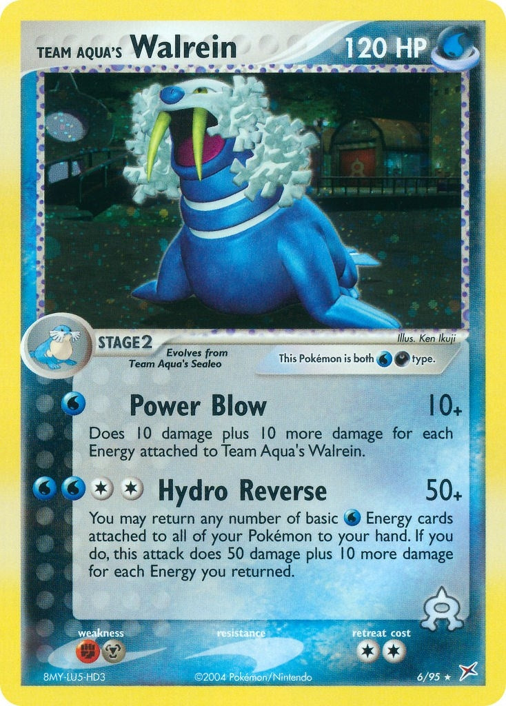 Team Aqua's Walrein (6/95) (MA)