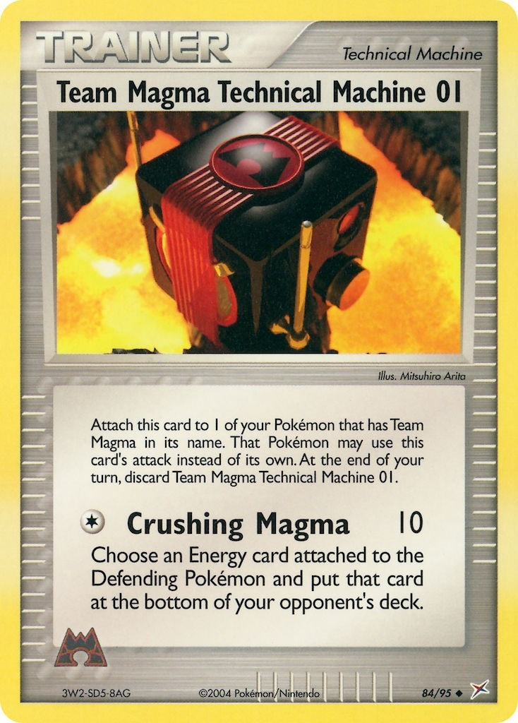 Team Magma Technical Machine 01 (84/95) (MA)