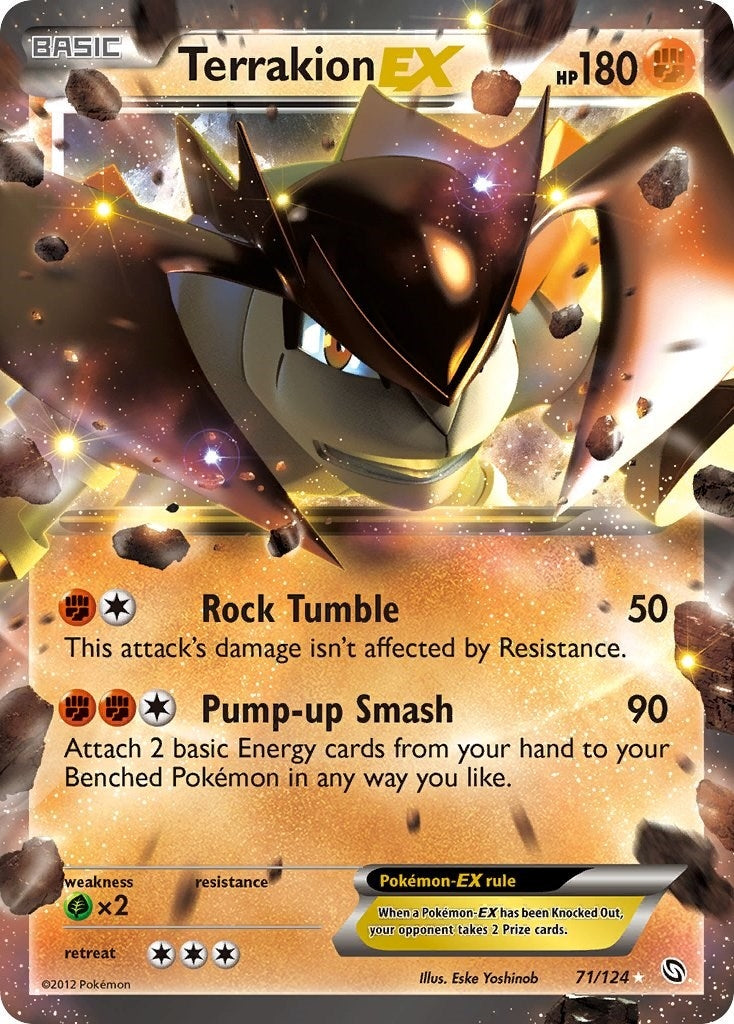 Terrakion EX (71/124) (DRX)