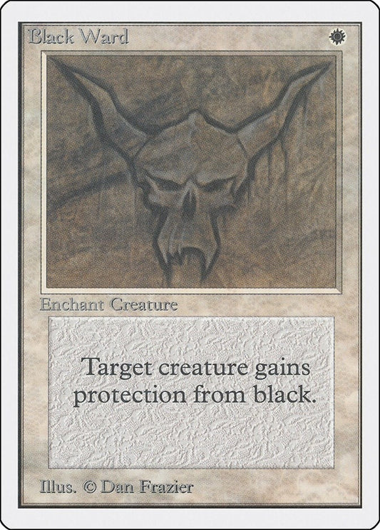 Image for Black Ward (2ED) - Magic: The Gathering