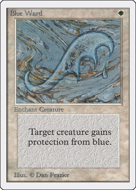 Image for Blue Ward (2ED) - Magic: The Gathering