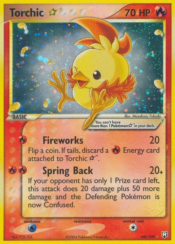 Torchic Star (108/109) (RR)