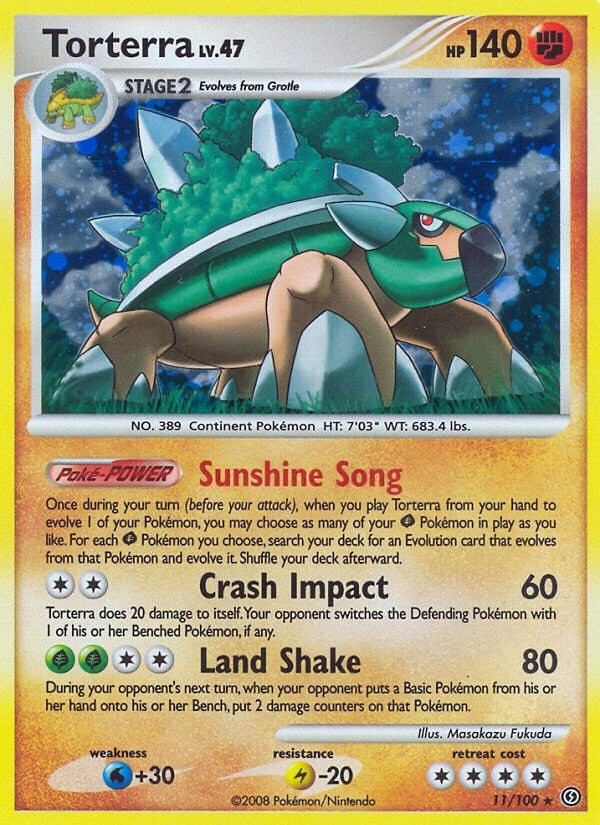 Torterra (11/100) (SF)