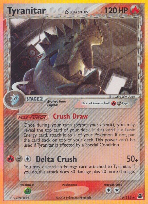 Tyranitar (Delta Species) (16/113) (DS)