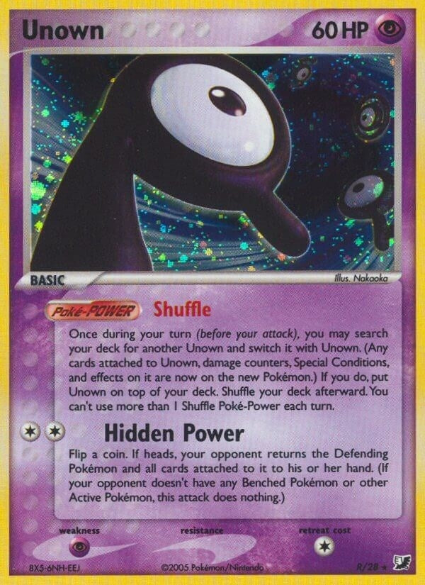 Unown (R) (R/28) (UF)