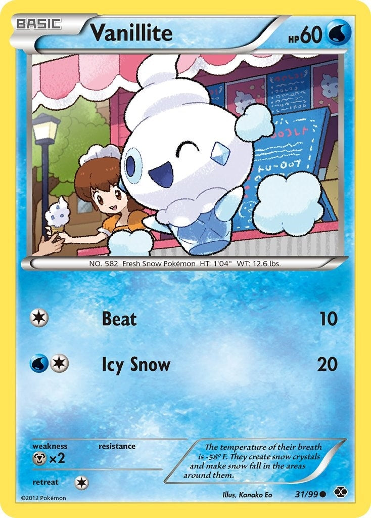 Vanillite (31/99) (NXD)
