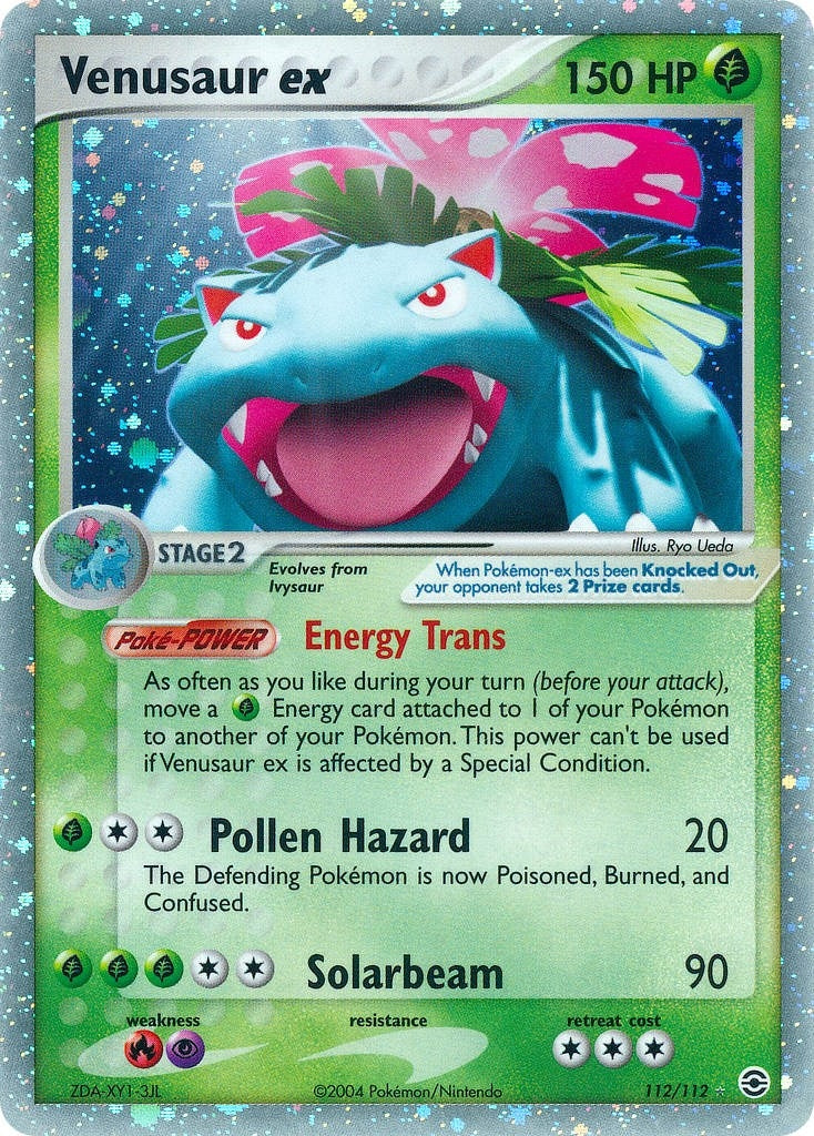 Venusaur ex (112/112) (RG)
