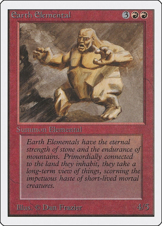 Image for Earth Elemental (2ED) - Magic: The Gathering