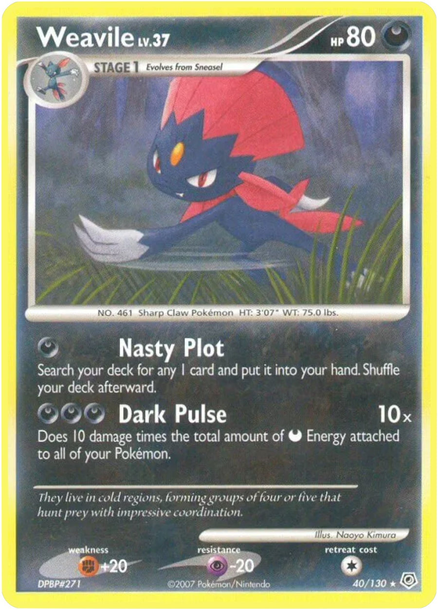 Weavile (40/130) (DP)