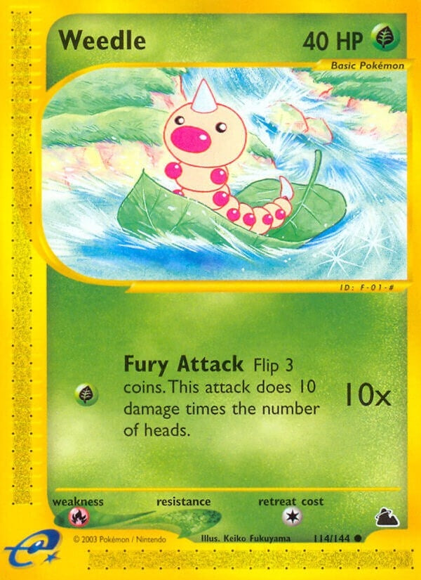 Weedle (114) (114/144) (SK)