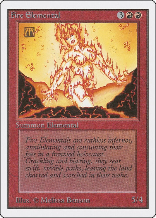 Image for Fire Elemental (2ED) - Magic: The Gathering