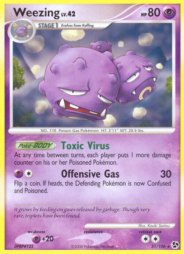 Weezing (31/106) (GE)