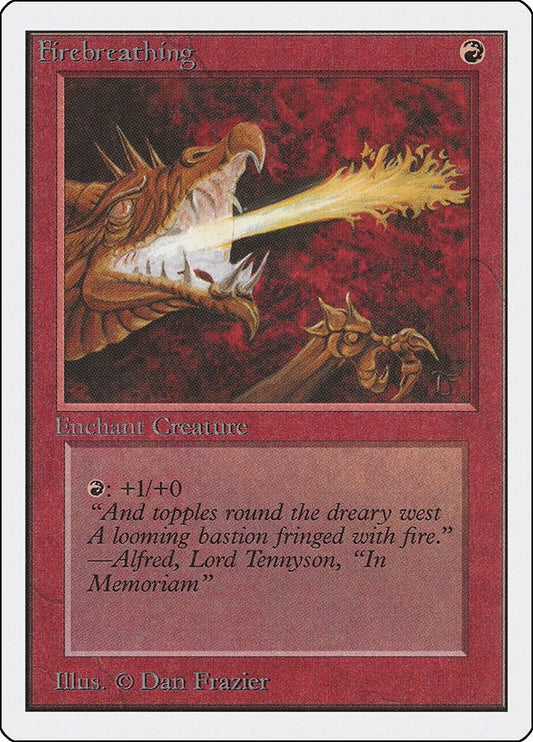 Image for Firebreathing (2ED) - Magic: The Gathering