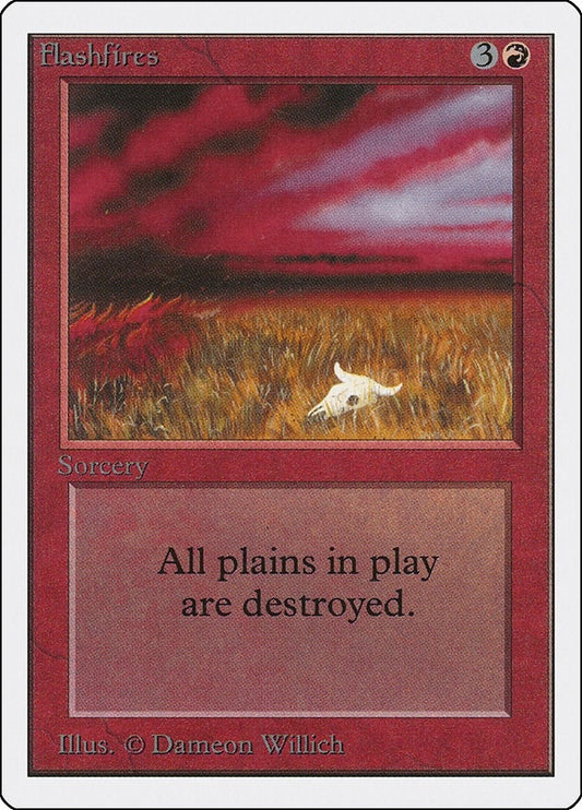 Image for Flashfires (2ED) - Magic: The Gathering