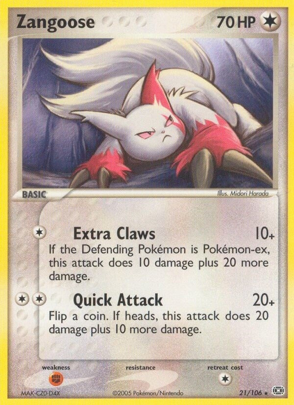 Zangoose (21/106) (EM)