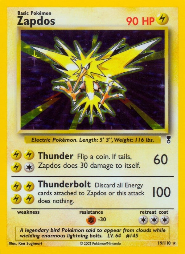 Zapdos (019/110) (LC)