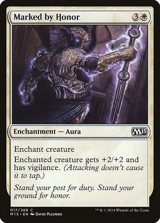 Image for Marked by Honor (17) (M15) - Magic: The Gathering