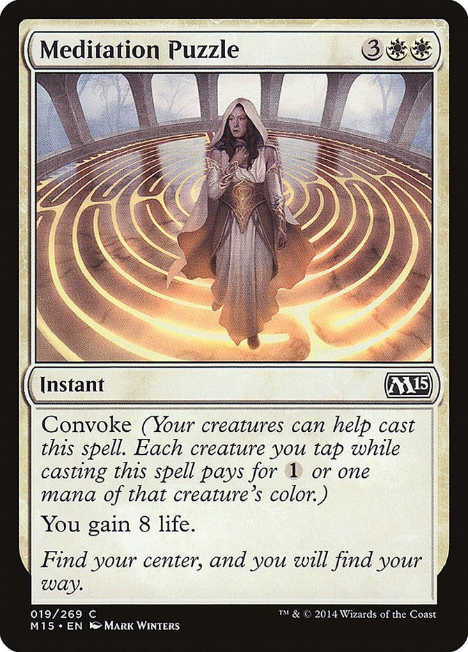 Image for Meditation Puzzle (19) (M15) - Magic: The Gathering