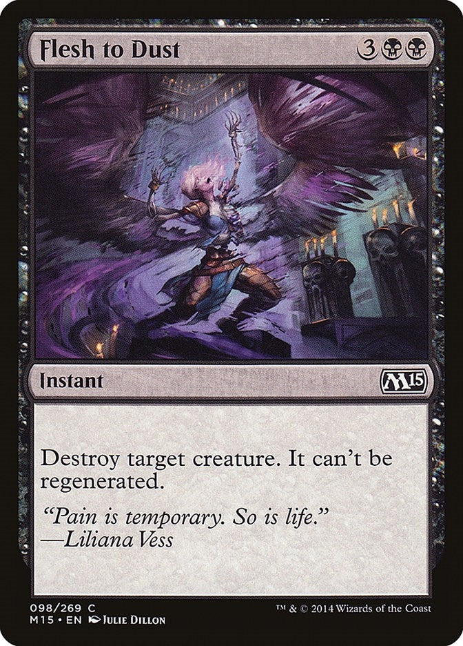 Image for Flesh to Dust (98) (M15) - Magic: The Gathering
