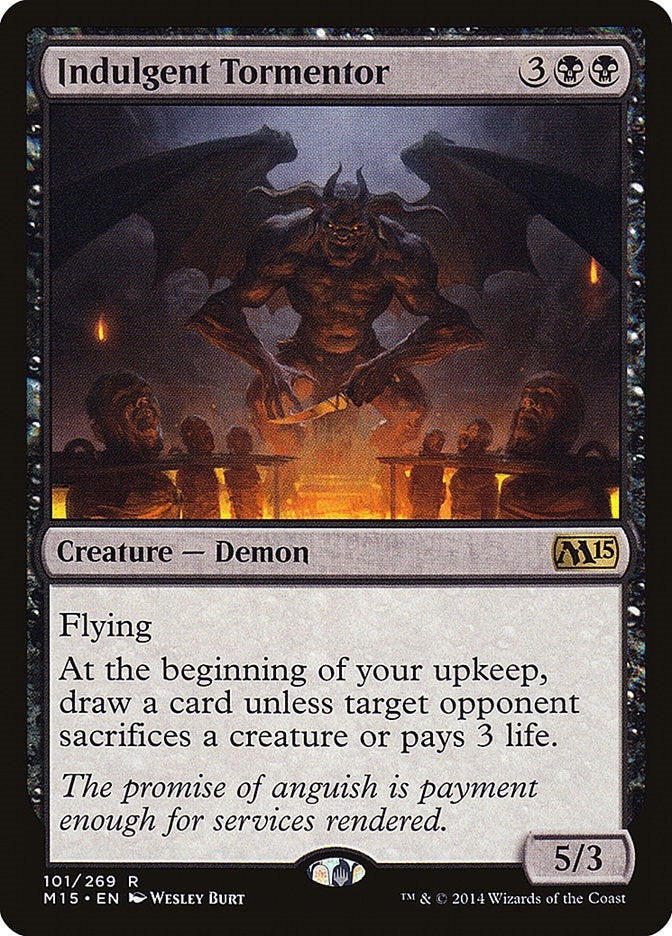Image for Indulgent Tormentor (101) (M15) - Magic: The Gathering