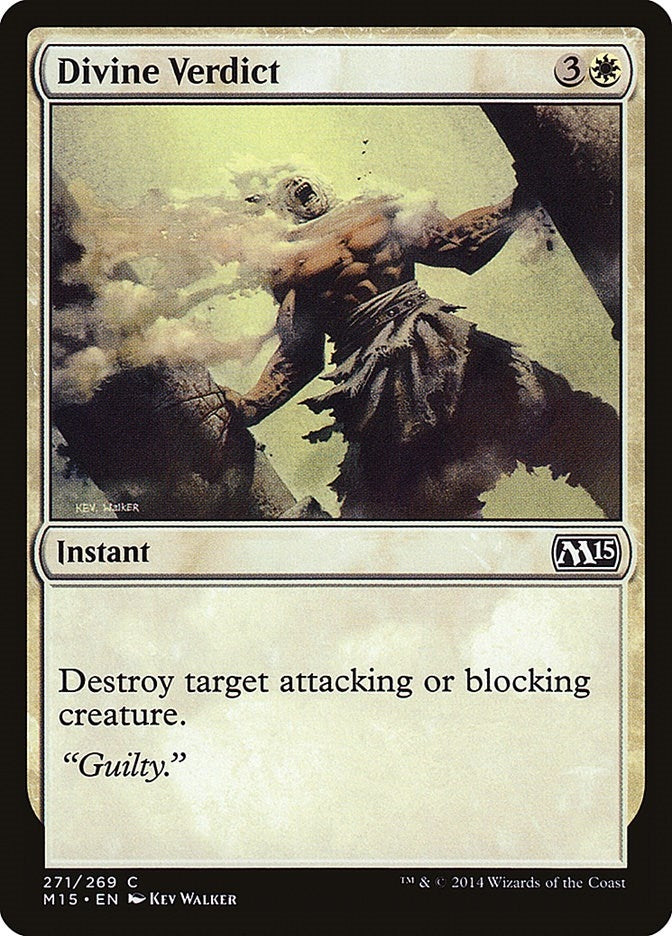 Image for Divine Verdict (271) (M15) - Magic: The Gathering