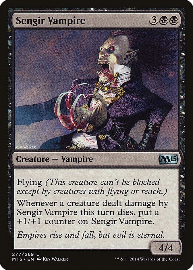 Image for Sengir Vampire (277) (M15) - Magic: The Gathering