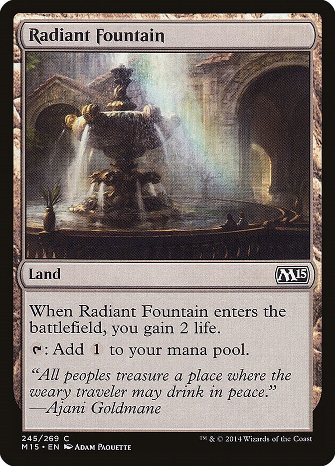 Image for Radiant Fountain (245) (M15) - Magic: The Gathering