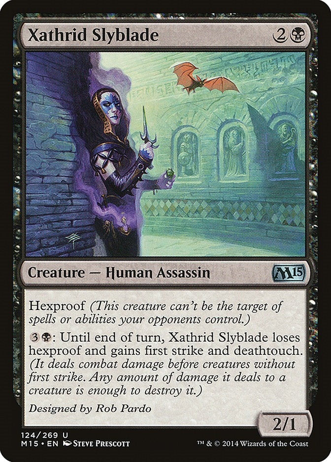 Image for Xathrid Slyblade (124) (M15) - Magic: The Gathering