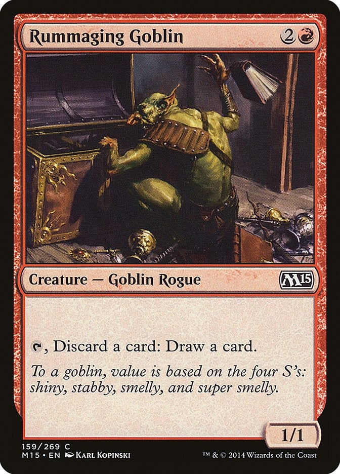 Image for Rummaging Goblin (159) (M15) - Magic: The Gathering