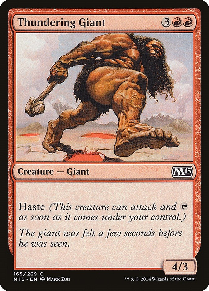 Image for Thundering Giant (165) (M15) - Magic: The Gathering