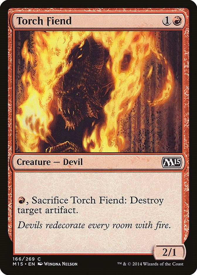 Image for Torch Fiend (166) (M15) - Magic: The Gathering