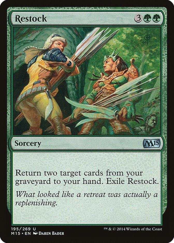 Image for Restock (195) (M15) - Magic: The Gathering