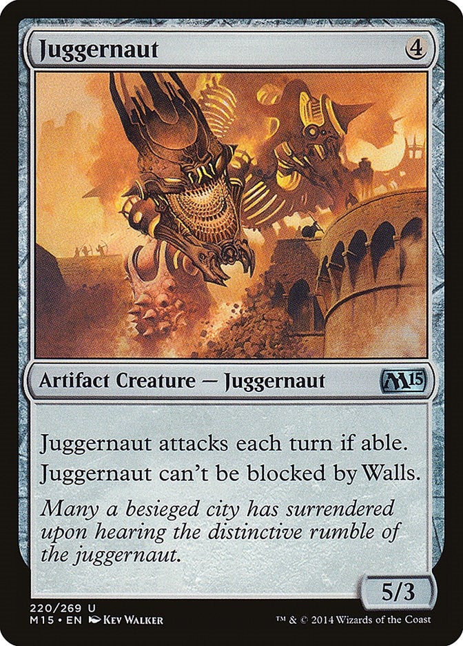 Image for Juggernaut (220) (M15) - Magic: The Gathering