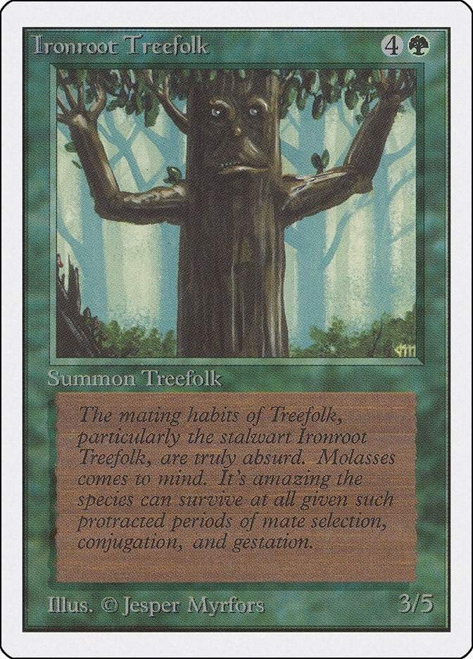 Ironroot Treefolk (2ED)