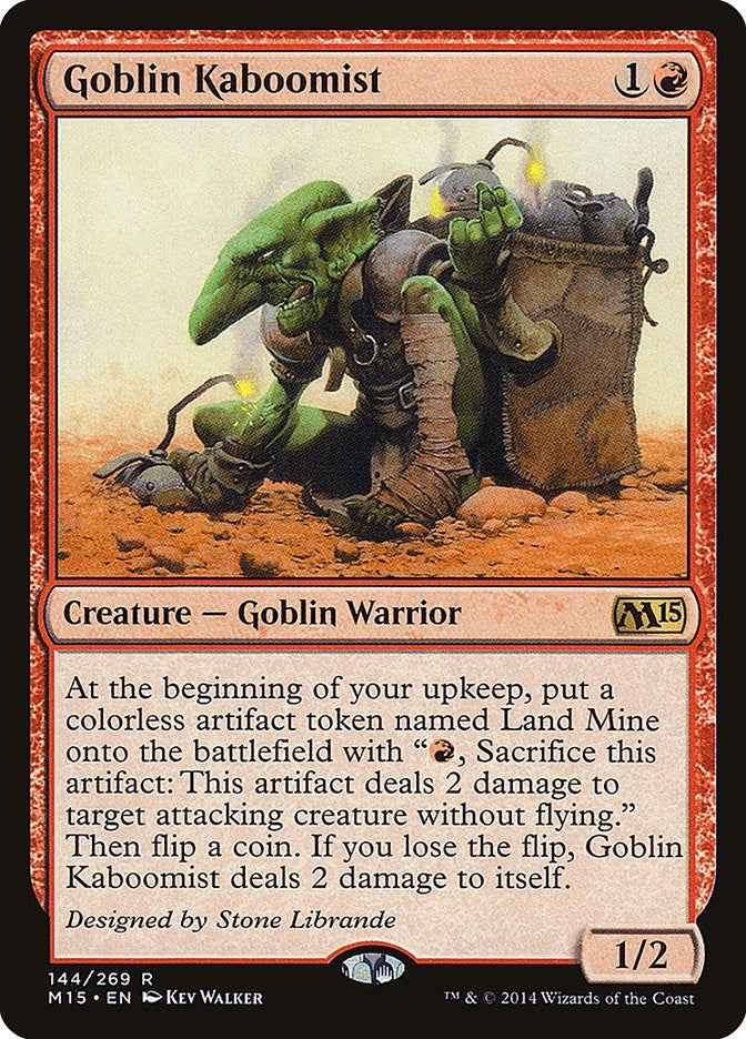 Image for Goblin Kaboomist (144) (M15) - Magic: The Gathering