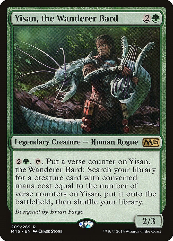 Image for Yisan, the Wanderer Bard (209) (M15) - Magic: The Gathering