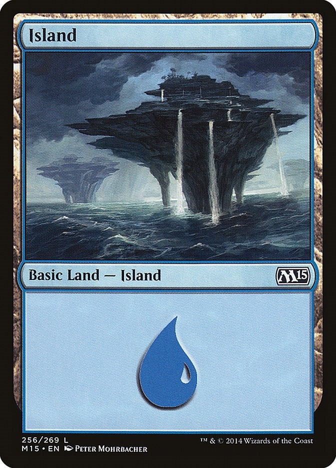 Image for Island (256) (256) (M15) - Magic: The Gathering