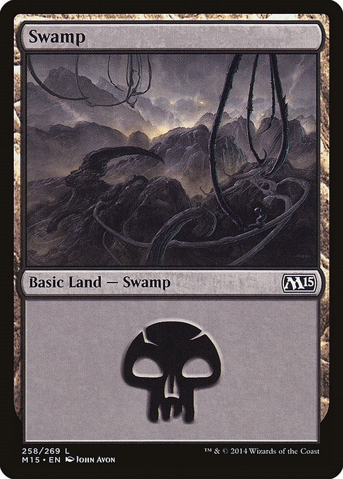 Image for Swamp (258) (258) (M15) - Magic: The Gathering