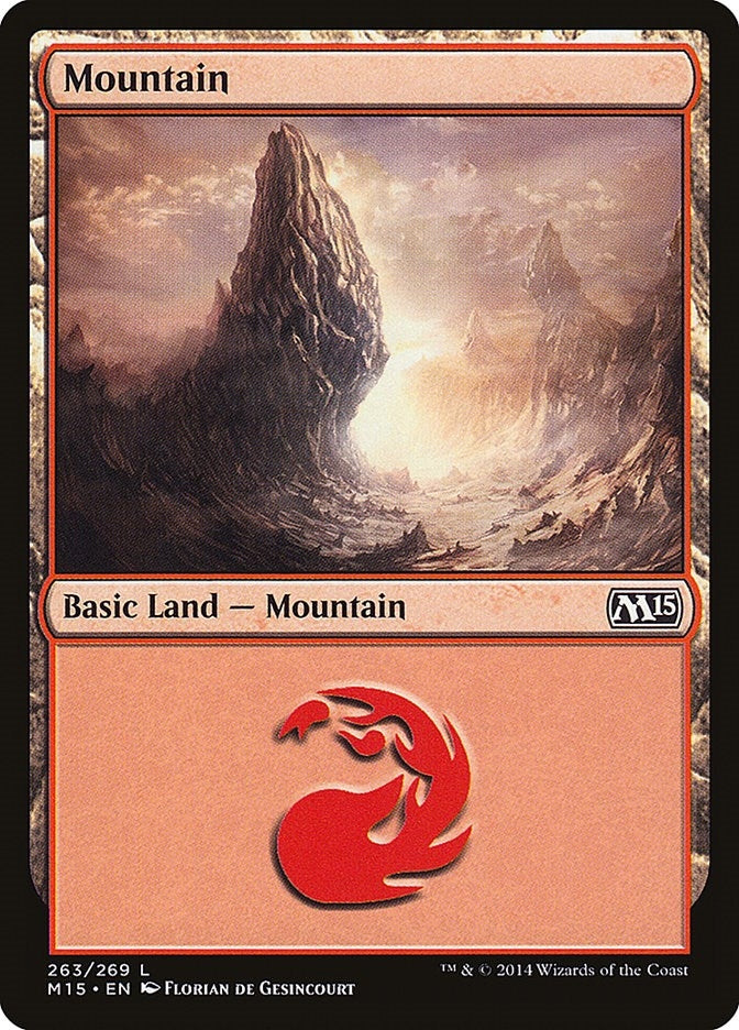 Image for Mountain (263) (263) (M15) - Magic: The Gathering