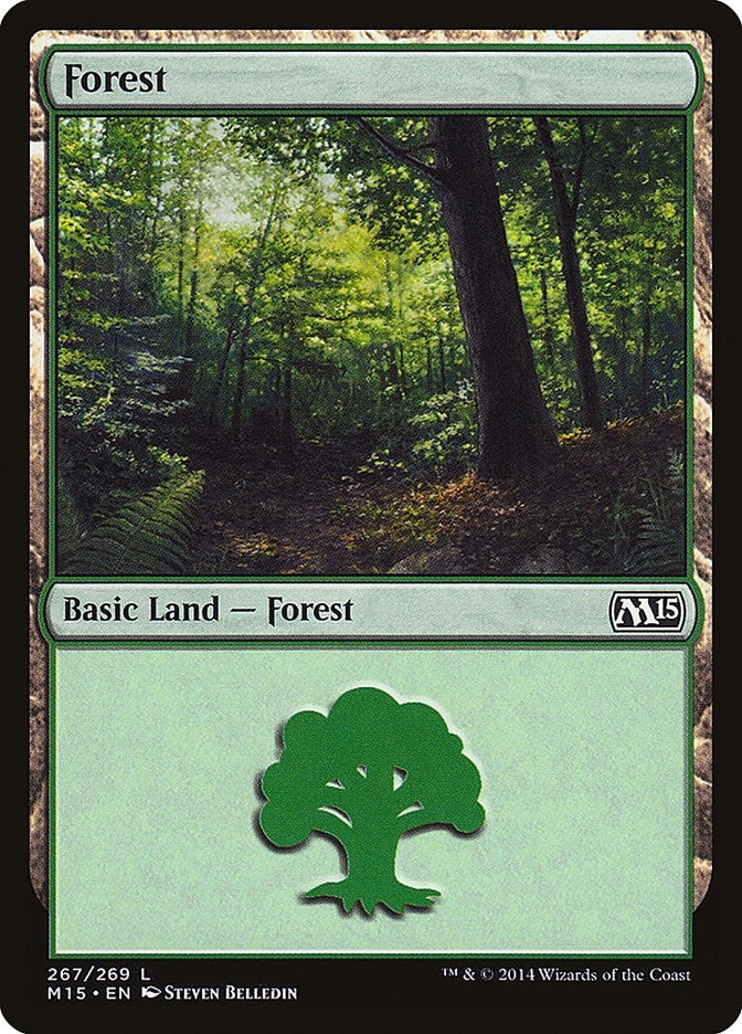 Image for Forest (267) (267) (M15) - Magic: The Gathering