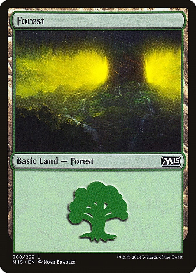 Image for Forest (268) (268) (M15) - Magic: The Gathering
