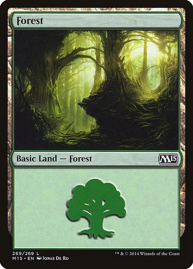 Image for Forest (269) (269) (M15) - Magic: The Gathering