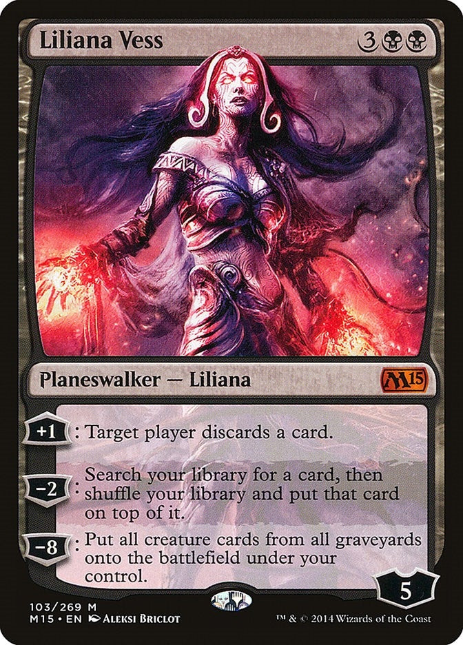 Image for Liliana Vess (103) (M15) - Magic: The Gathering