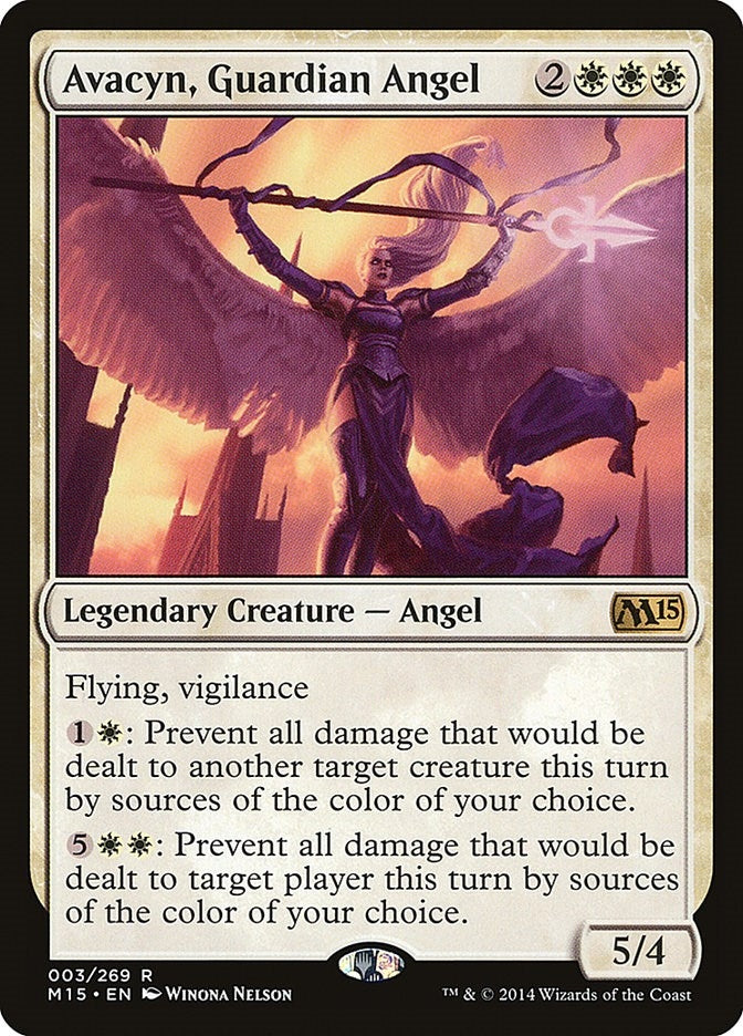 Image for Avacyn, Guardian Angel (3) (M15) - Magic: The Gathering